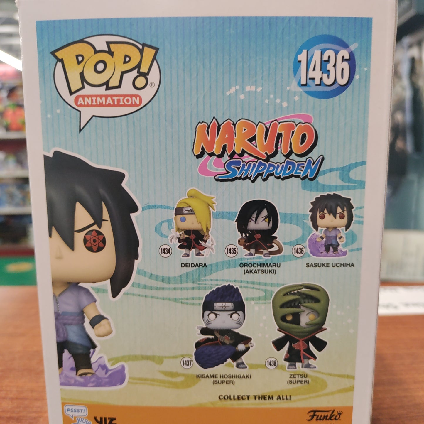 Funko Pop Naruto Shippuden Sasuke Uchiha First Susano'o