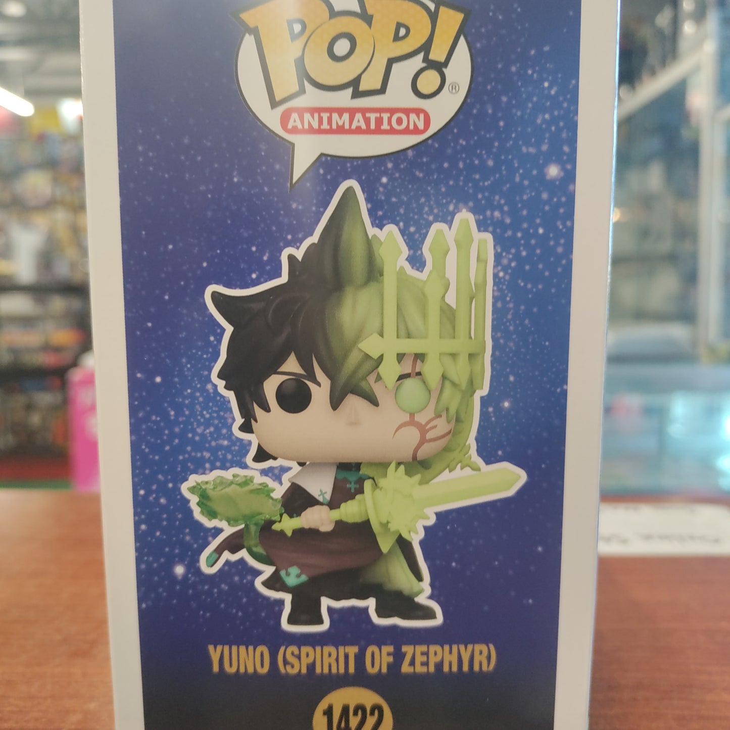 Funko Pop Black Clover Yuno (Spirit of Zephyr)