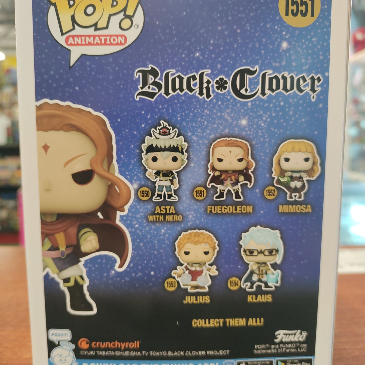 Black Clover Funko Pop Fuegoleon
