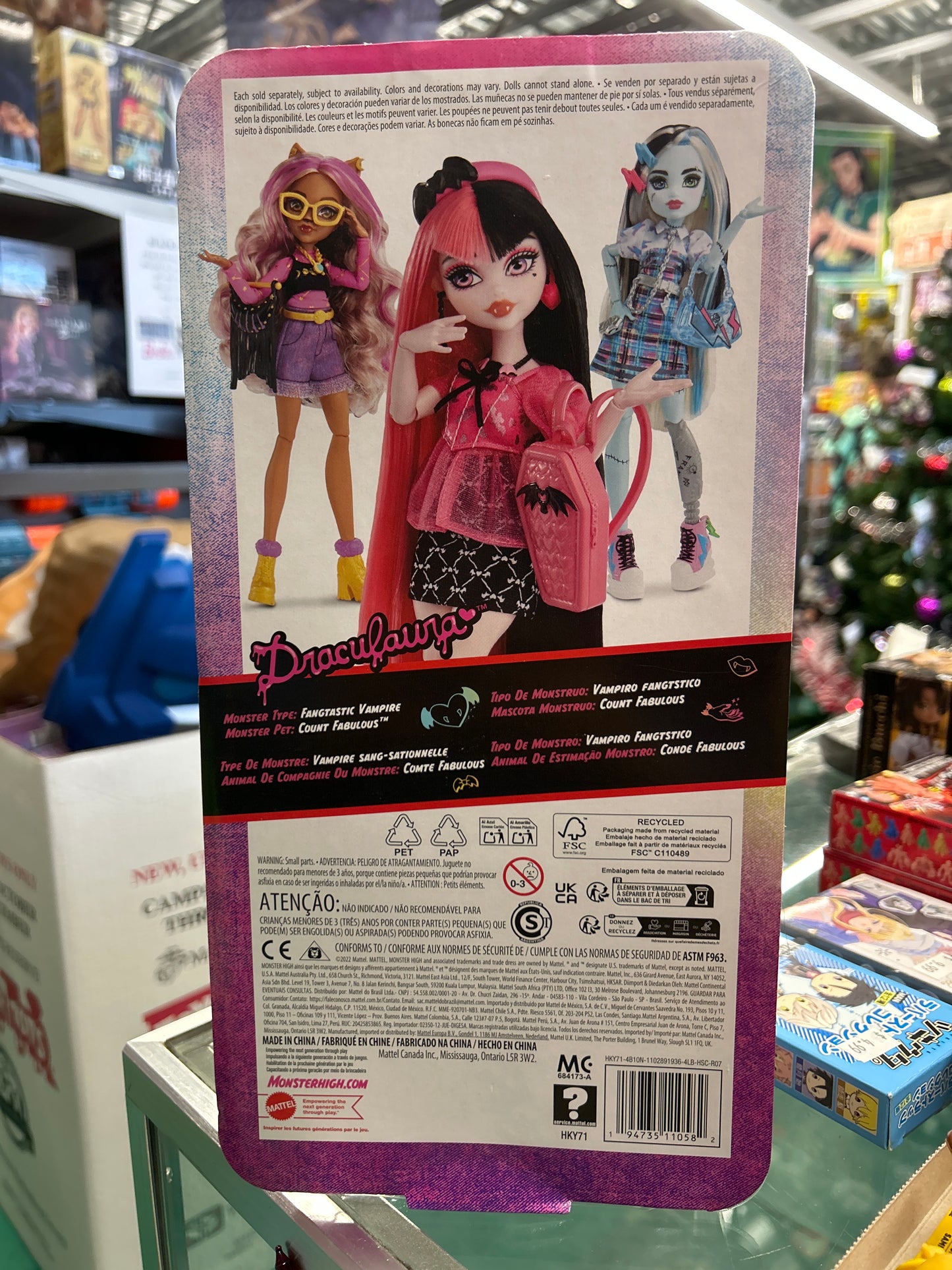Monster High Draculaura Doll