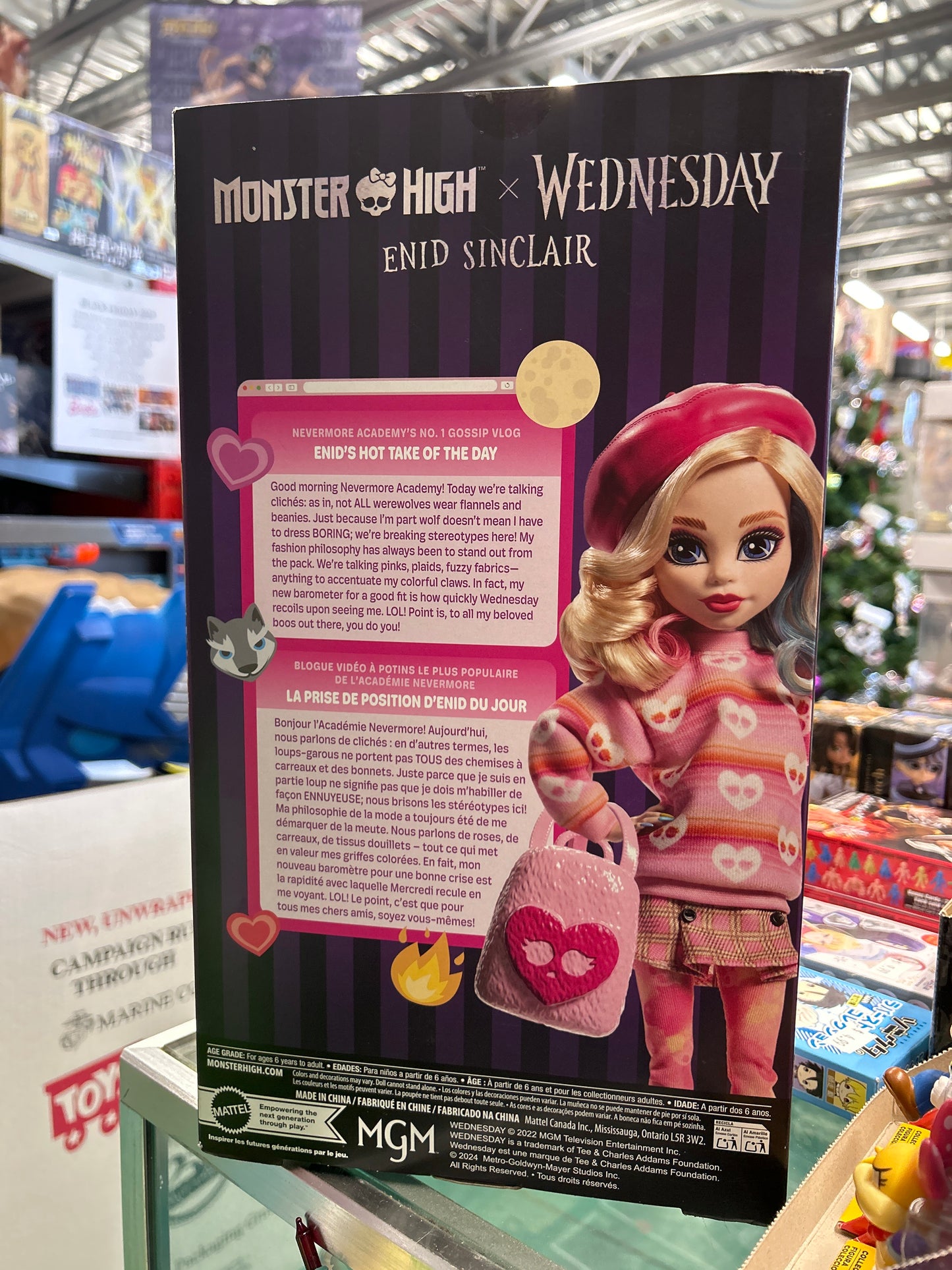 Monster High x Wednesday Enid Sinclair Doll