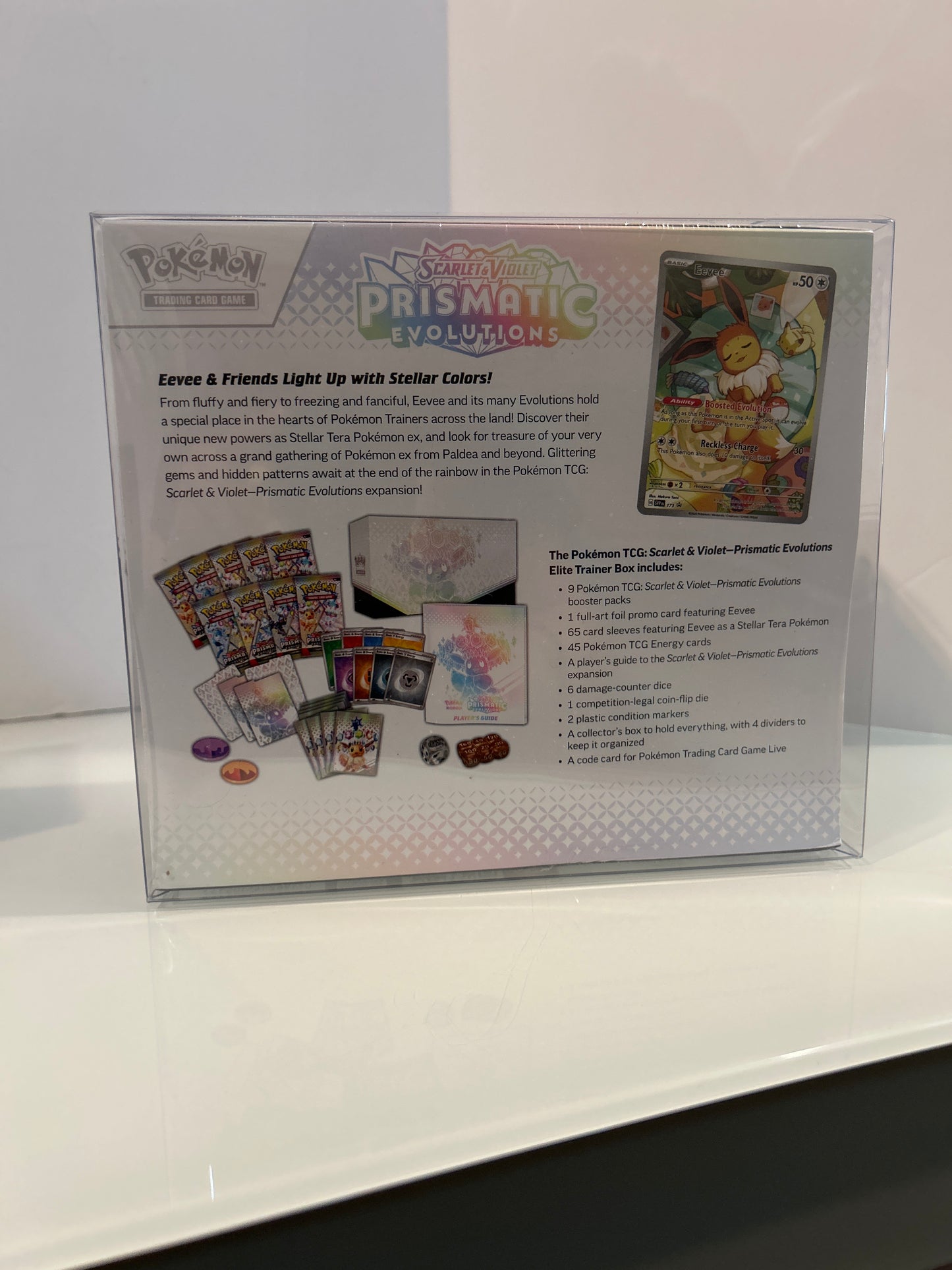 Pokemon TCG Scarlet & Violet Prismatic Evolutions ETB