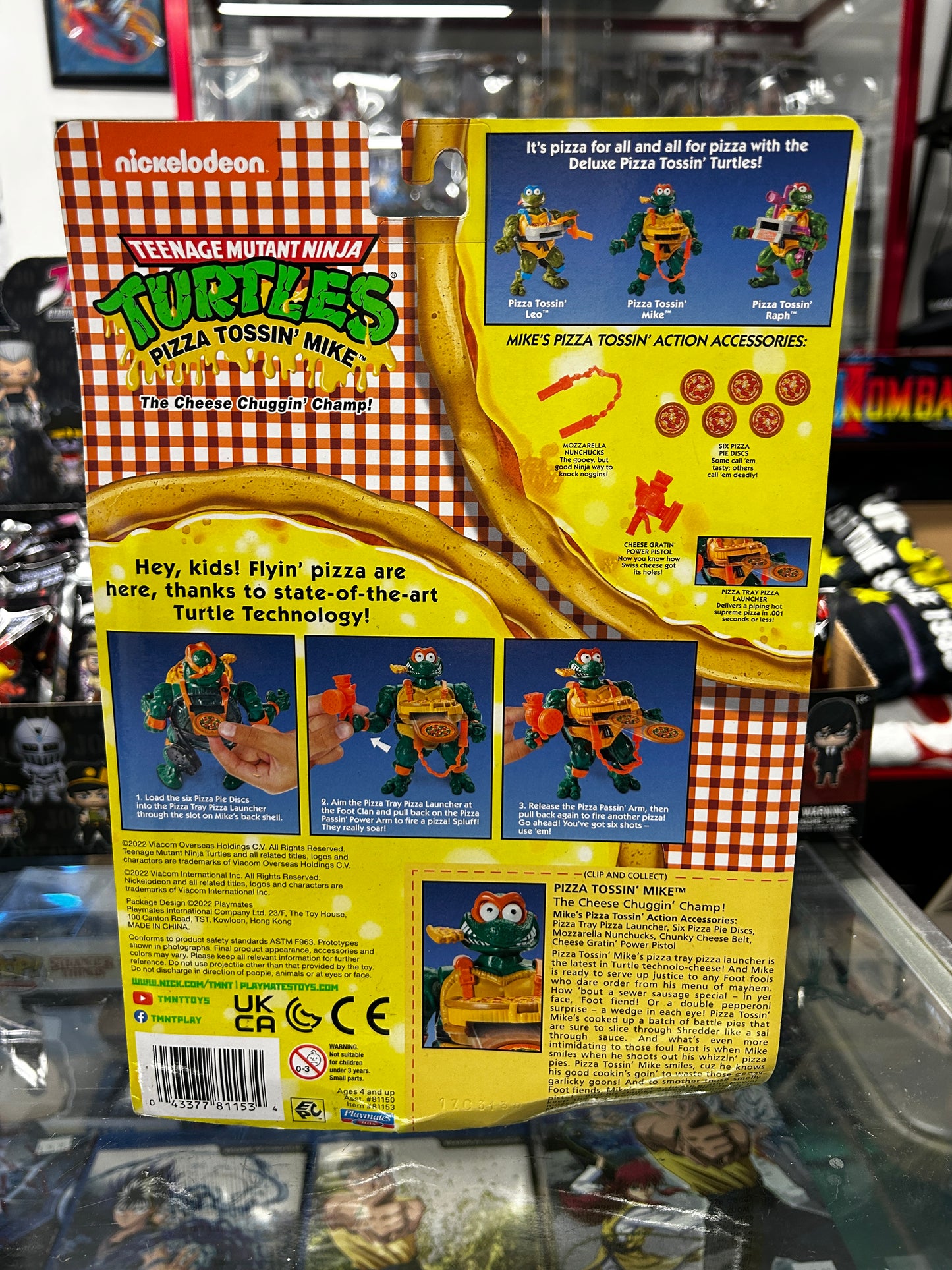 Teenage Mutant Ninja Turtles Pizza Tossing