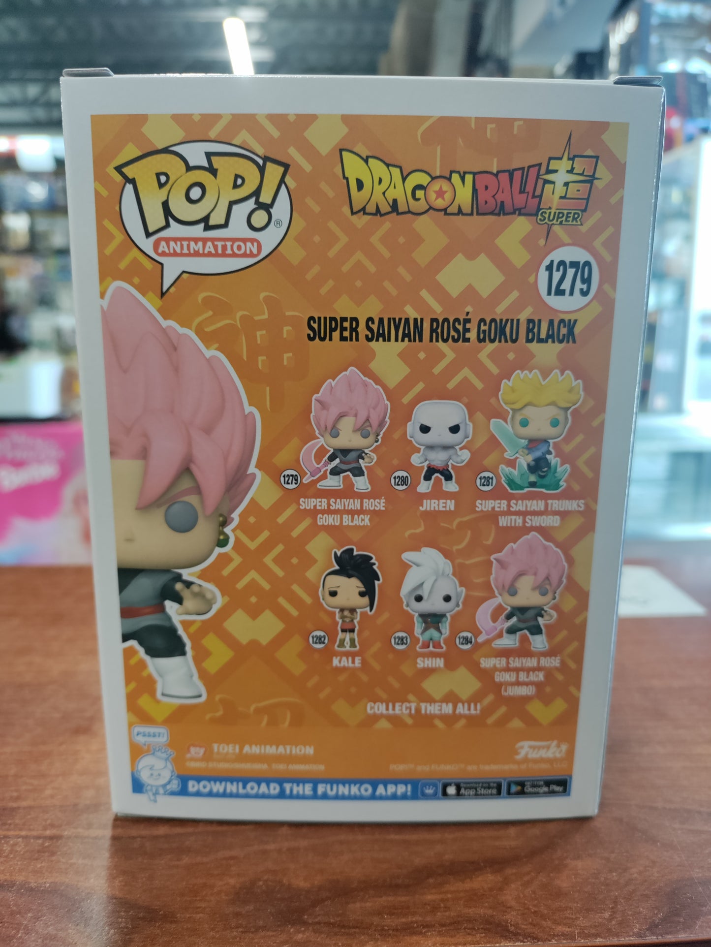 Funko Pop Dragon Ball Super Saiyan Goku Black Rosé