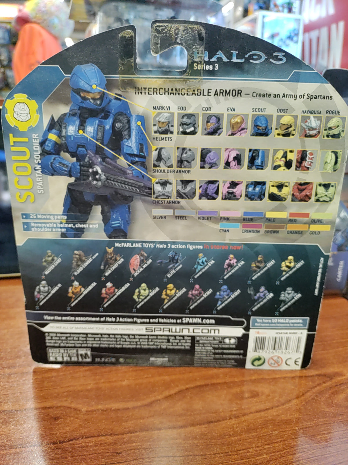 McFarlane Toys 2008 Halo 3 Scout New Sealed Walmart Exclusive