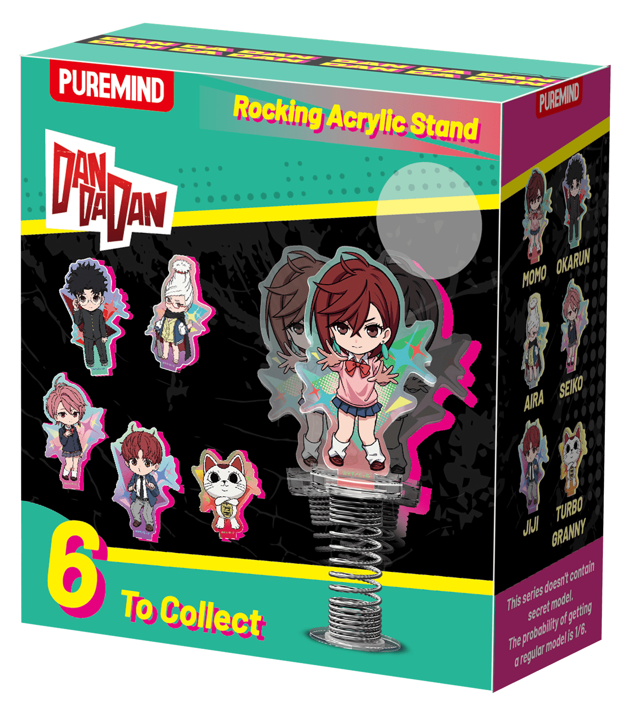 Puremind DanDaDan Rocking Acrylic Stand Blind Boxes