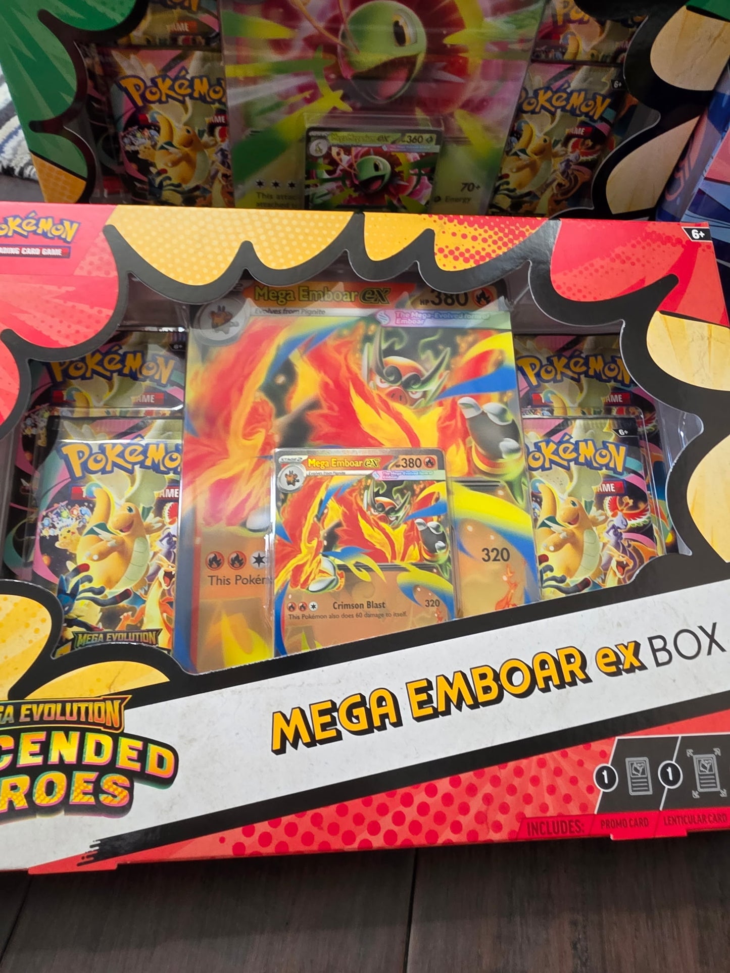 Pokemon Mega Evolutions Ascended Heroes Box