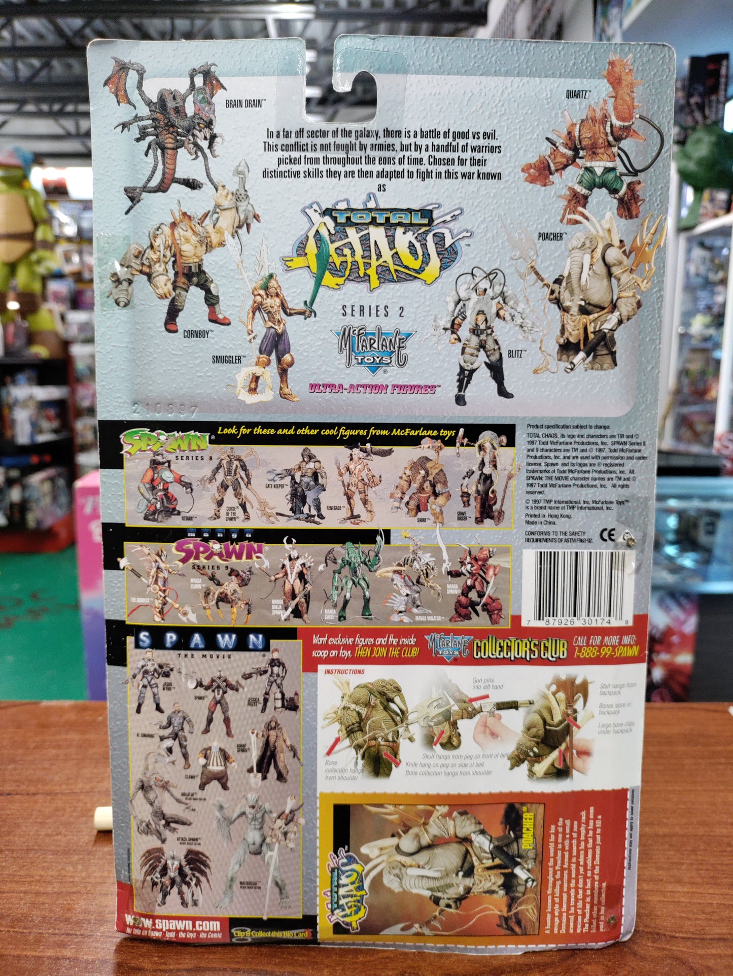 McFarlane Total Chaos Action Figure Poacher