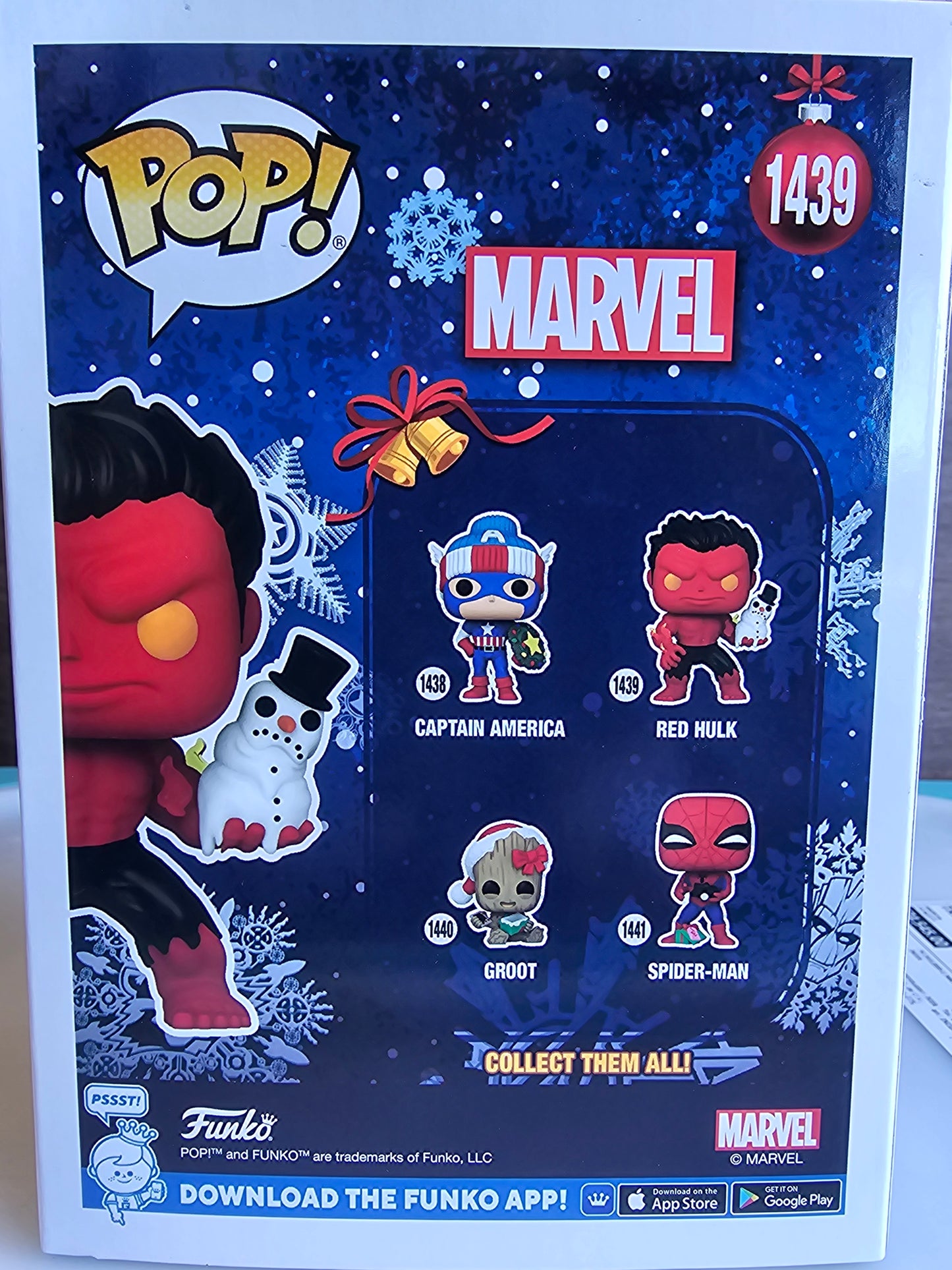 Funko Pop Marvel Red Hulk