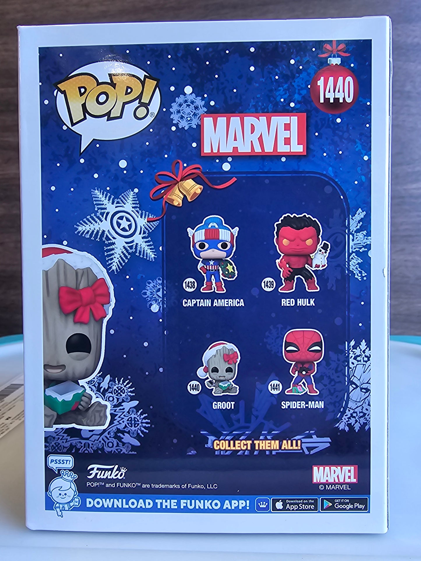 Marvel Groot Christmas Funko Pop
