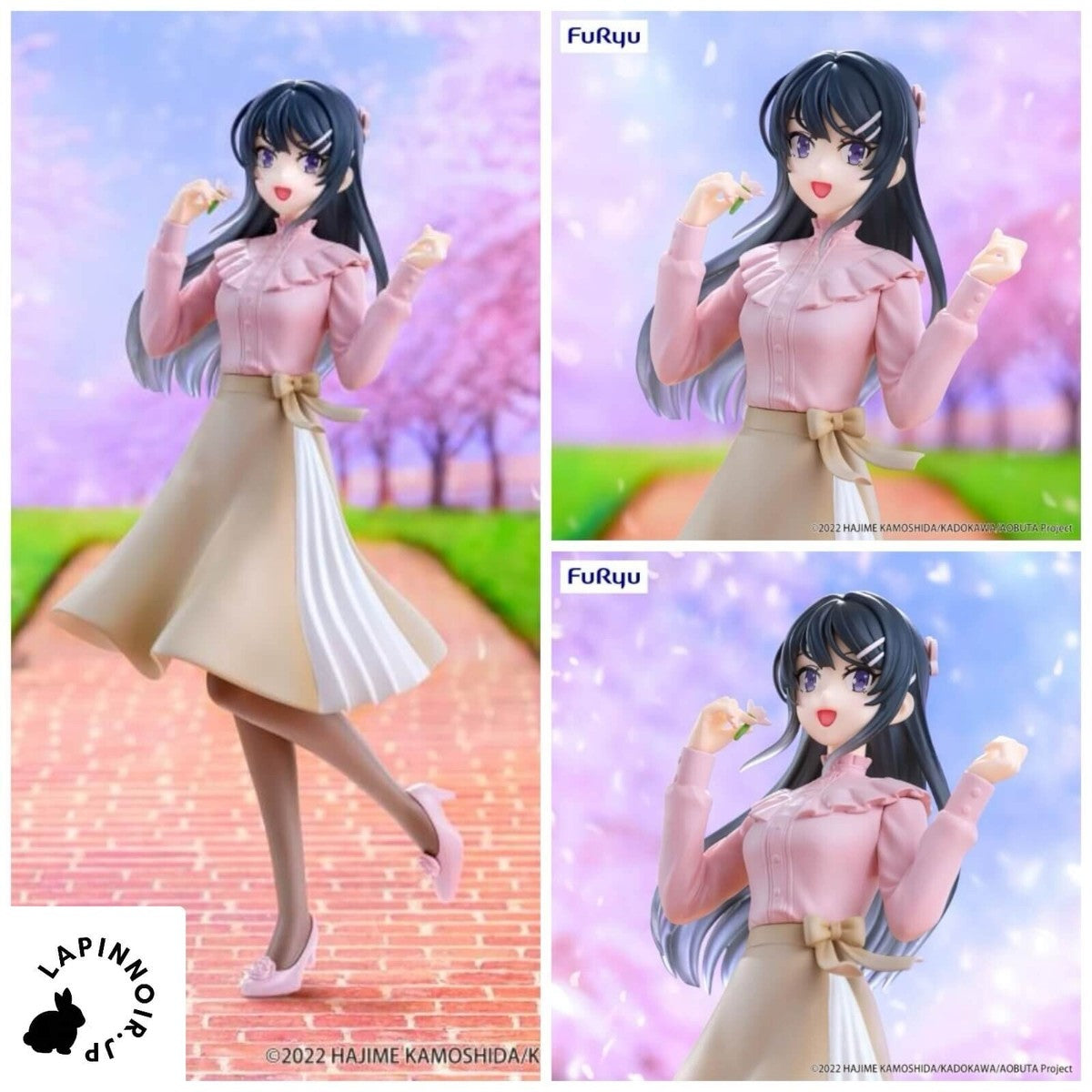 Rascal Does Not Dream of Bunny Girl Senpai Trio-Try-iT Mai Sakurajima (Spring Outfit Ver.) figure