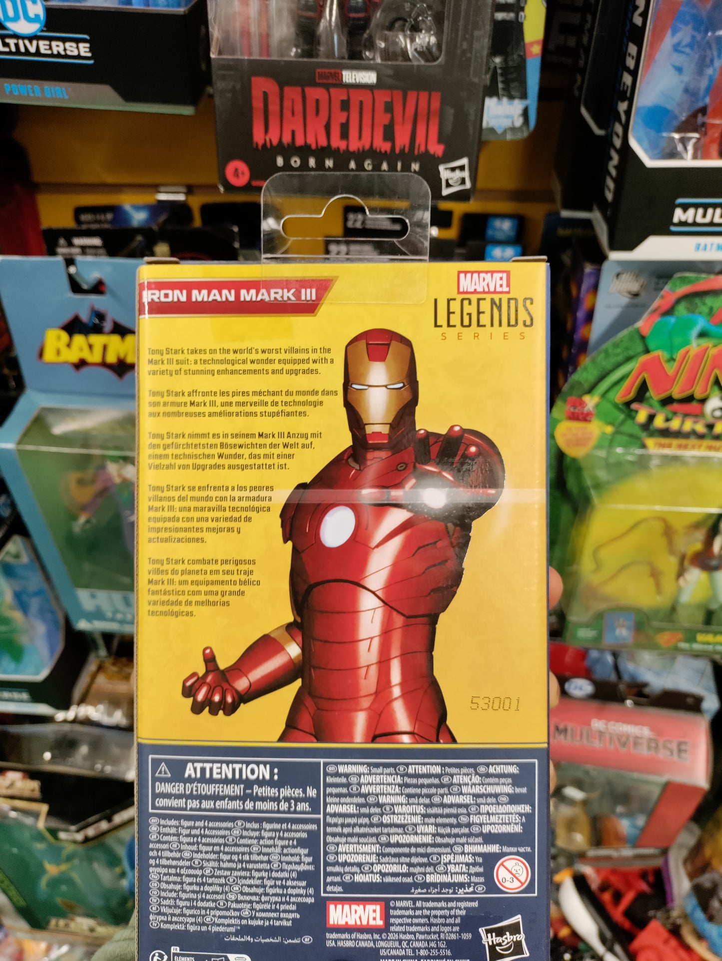 Marvel Legends Iron Man Mark III Figure