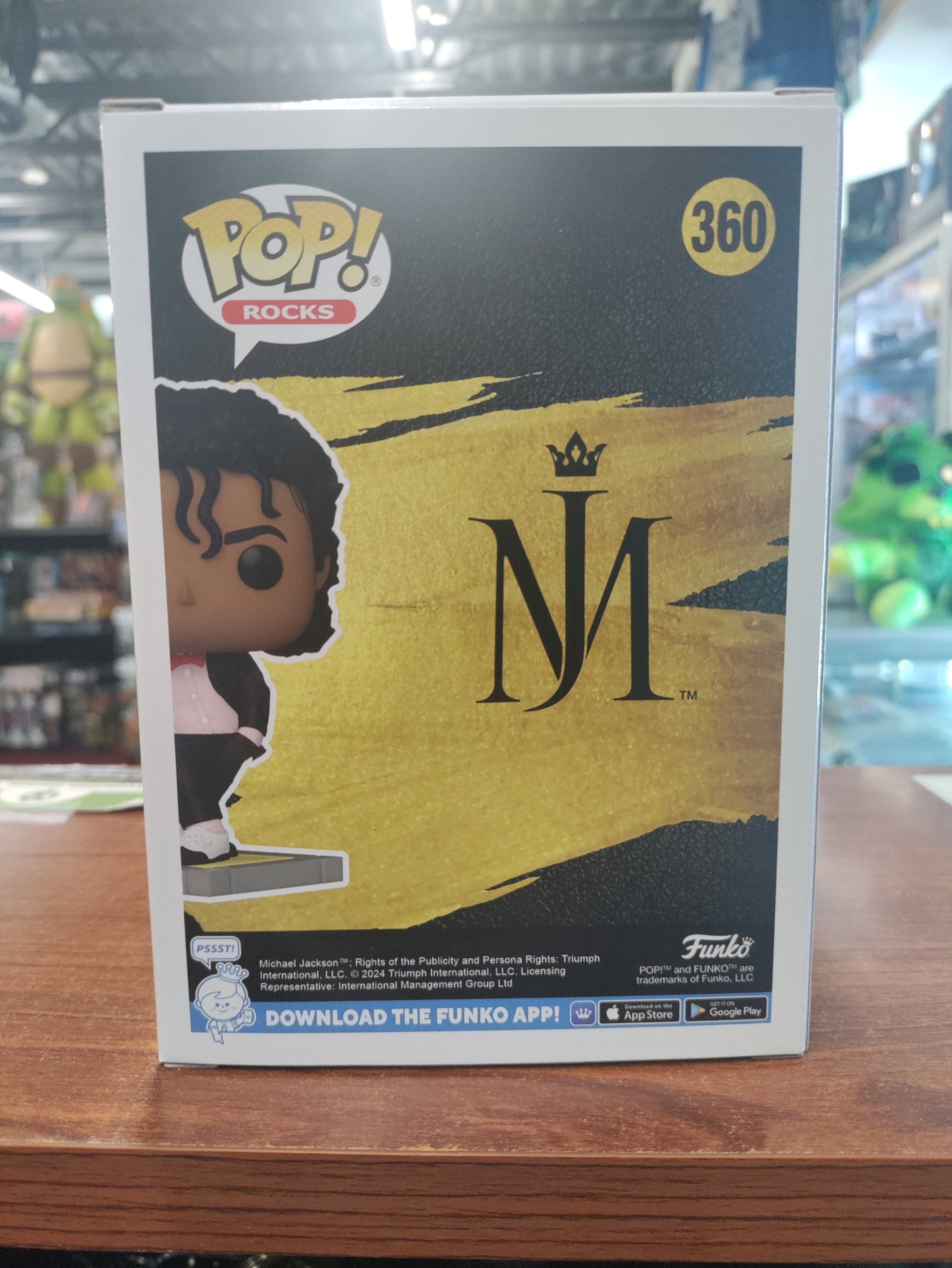 Funko Pop Michael Jackson Billie Jean