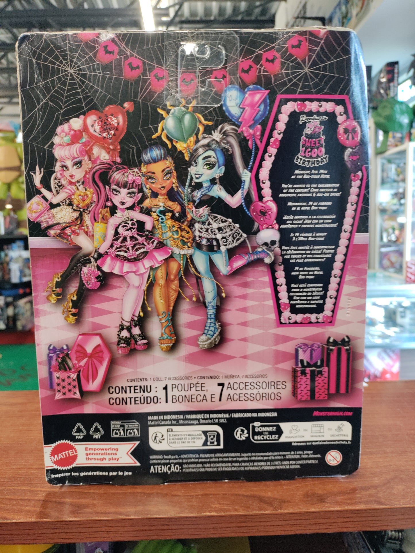 Monster High Scary Sweet Birthday Cupid Asteria Doll