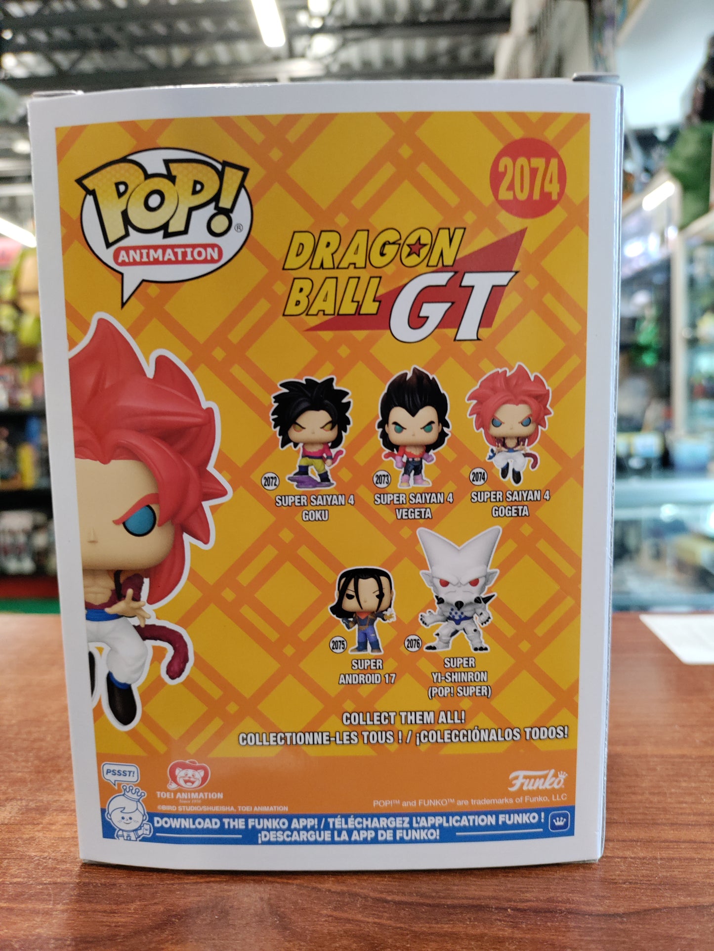 Funko Pop Dragon Ball GT Super Saiyan 4 Gogeta