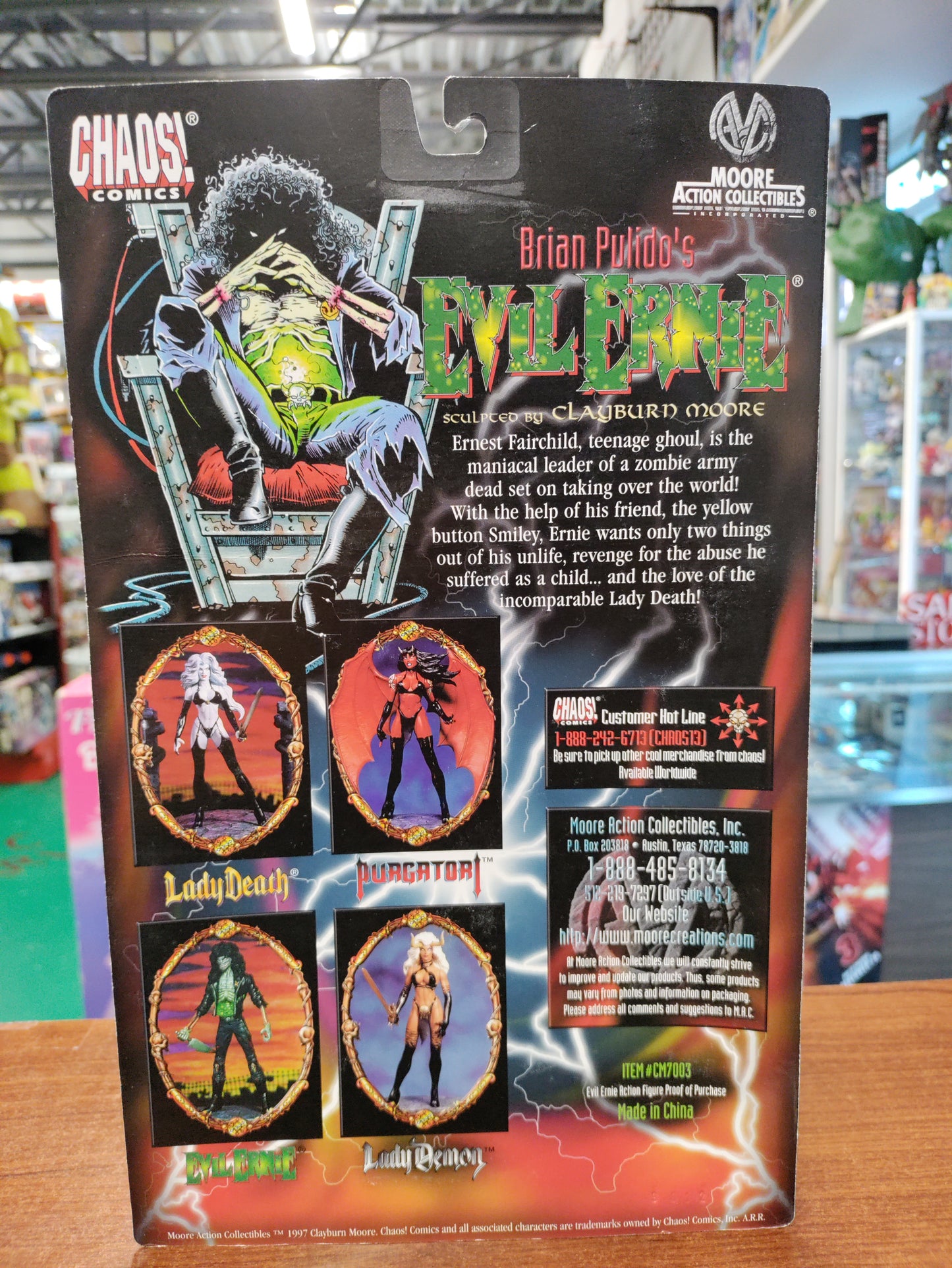 Moore Action Collectibles Evil Ernie