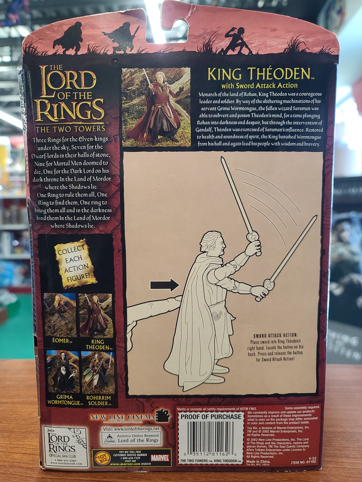 Toy Biz LOTR: The Two Towers King Théoden