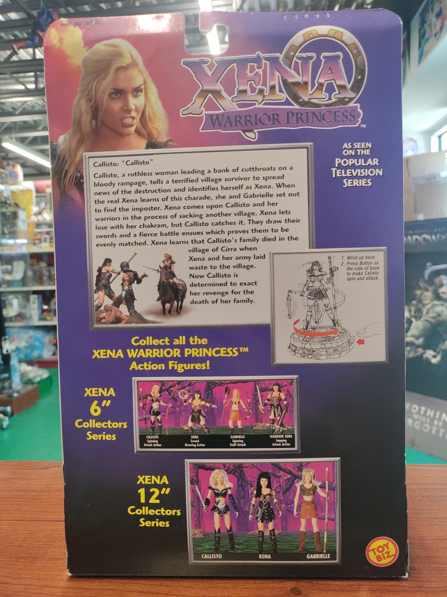 Toy Biz Xena Warrior Princess Calisto