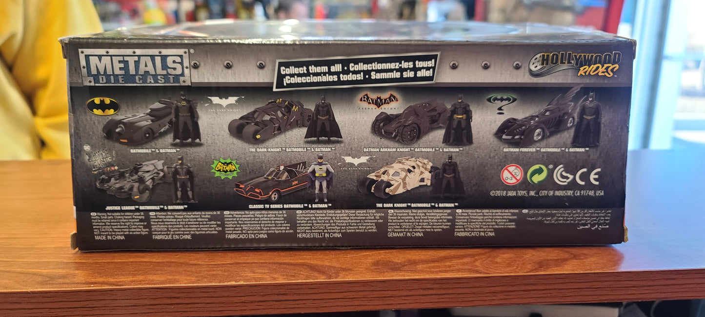 DC Comics Metal Die Cast Dark Knight Batmobile w/Batman
