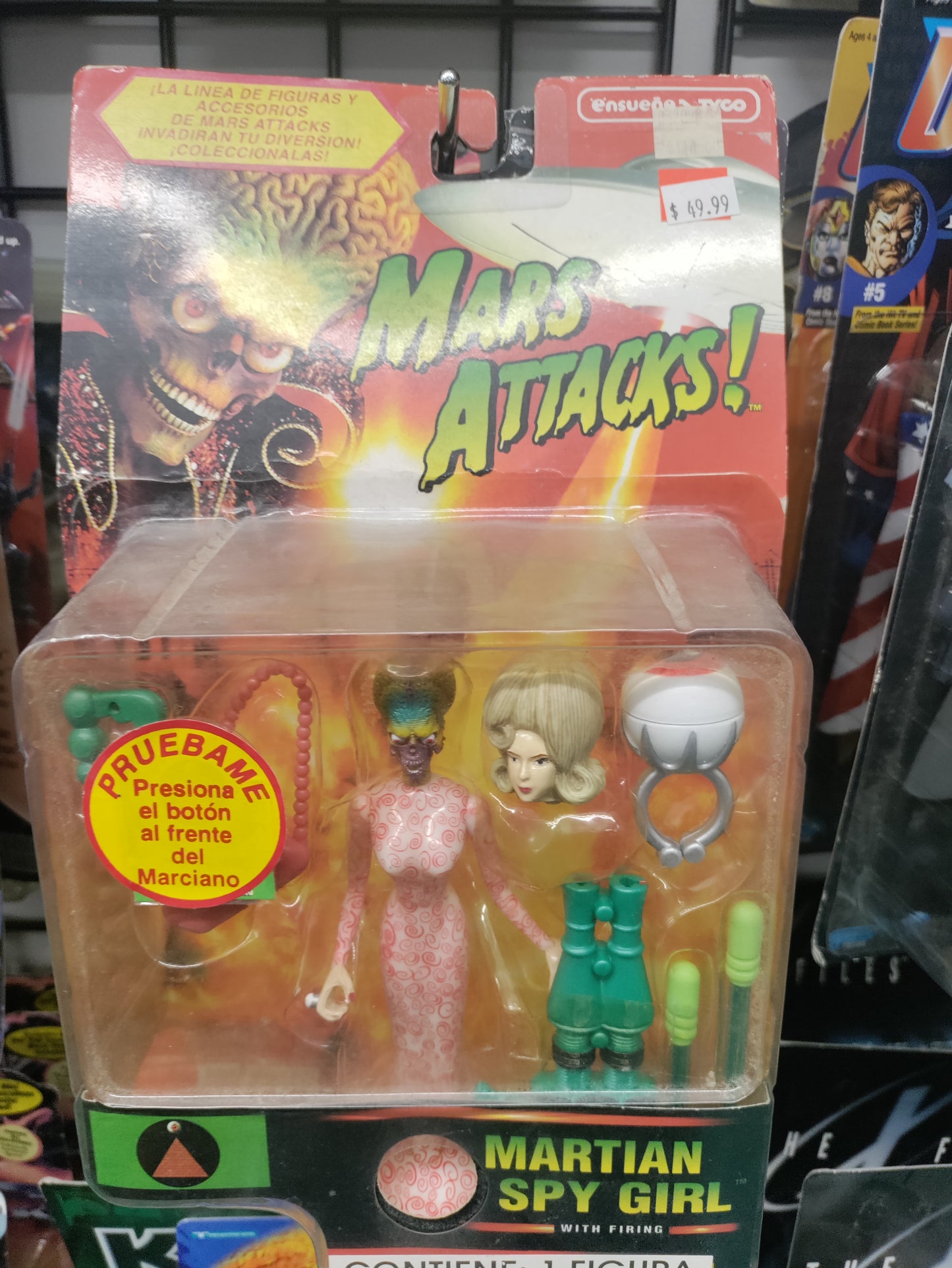 Tyco Mars Attack Martian Spy Girl