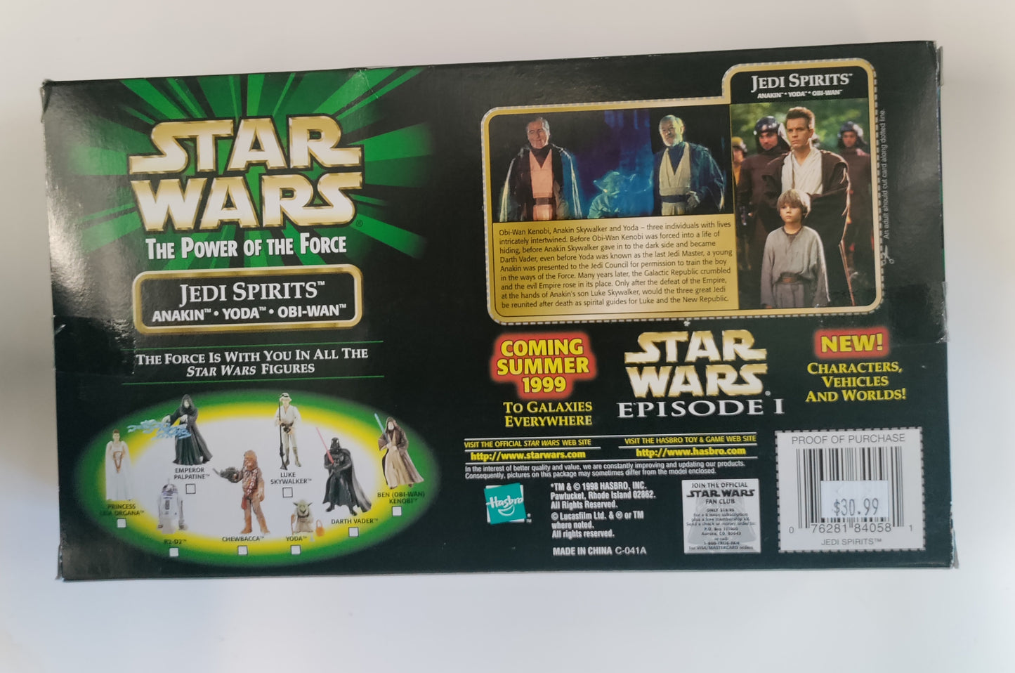 Star Wars The Power Of The Force Jedi Spirits