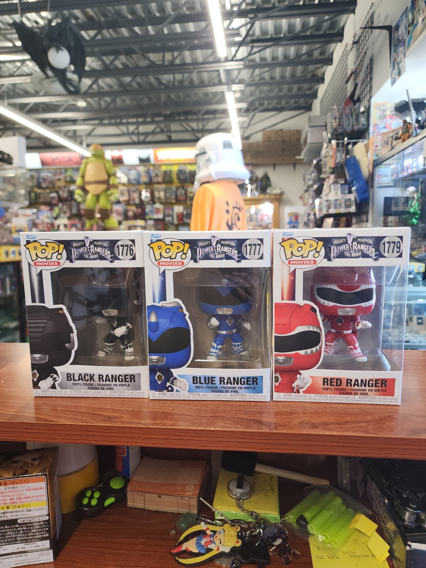 Power Ranger Funko Pop Set