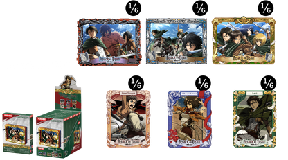 Puremind Attack on Titan Wooden Gallery Blind Box
