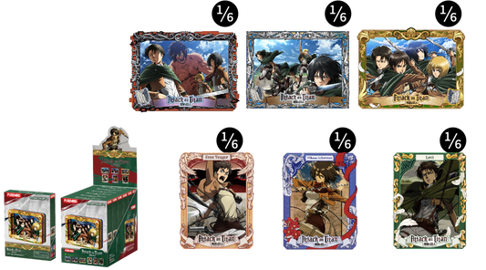 Puremind Attack on Titan Wooden Gallery Blind Box