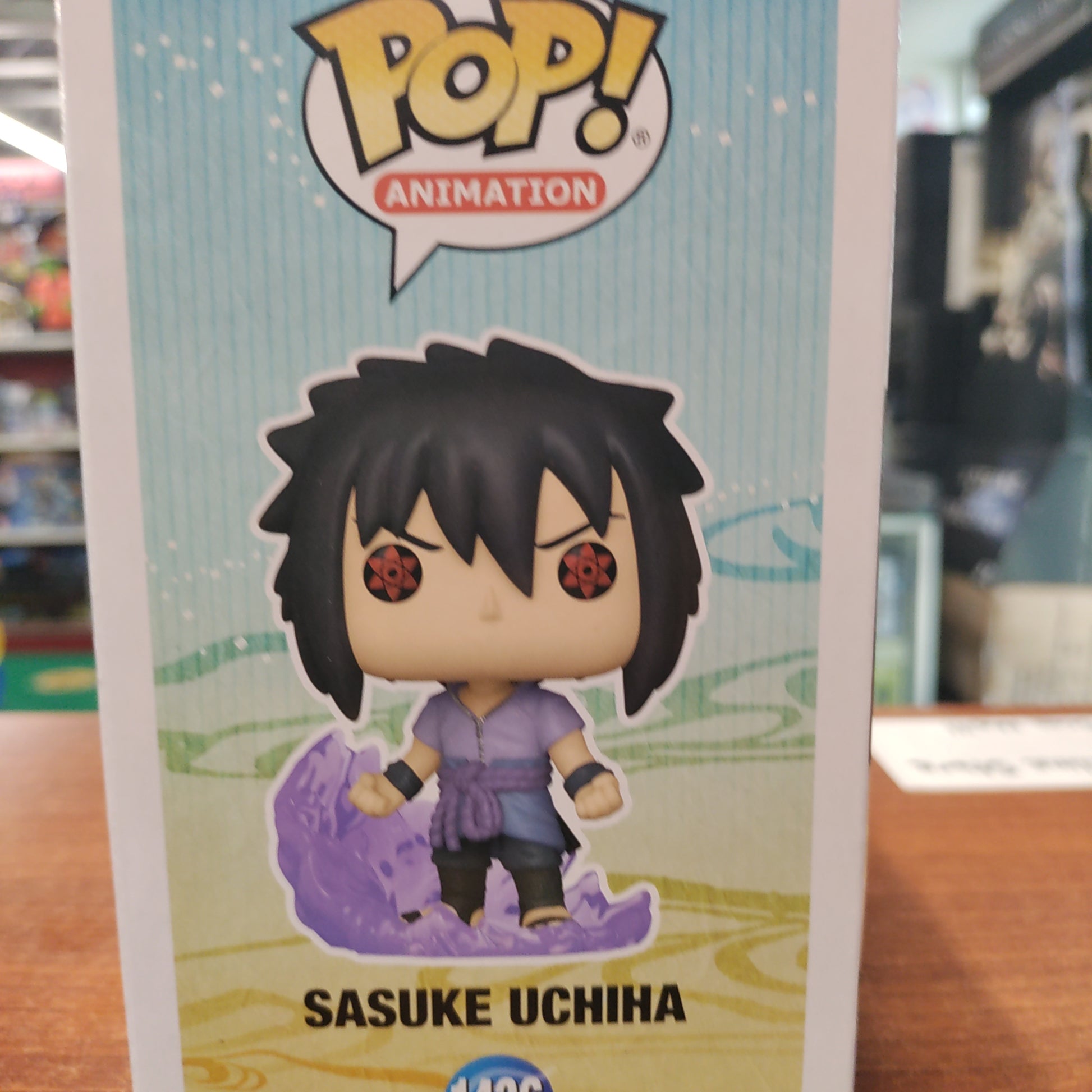 Funko POP Naruto Shippuden Sasuke Uchiha Purple