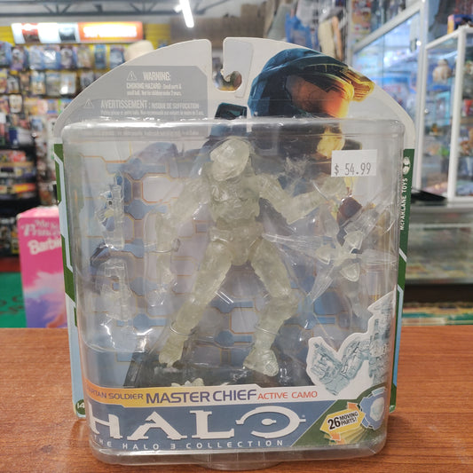 McFarlane Toys Halo Spartan Soldier Master Chief Active Camo Figure