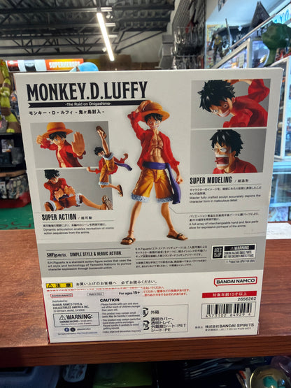 S.H. Figuarts Monkey D. Luffy -Raid on Onigashima- Figure (One Piece)