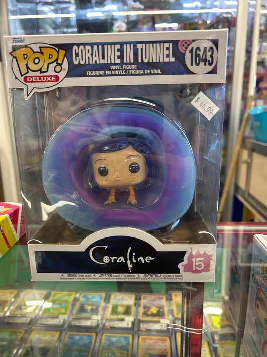 Coraline in Tunnel Deluxe Funko Pop