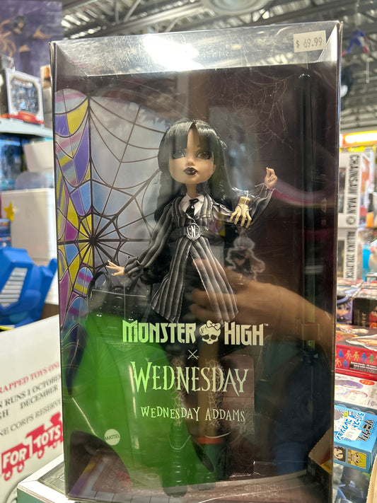 Monster High x Wednesday Wednesday Adams Doll