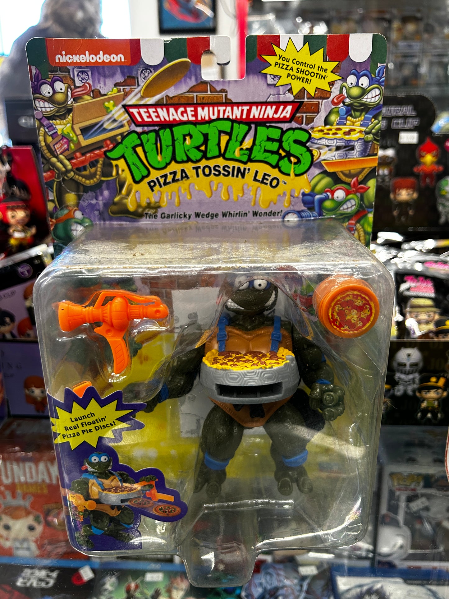 Teenage Mutant Ninja Turtles Pizza Tossing