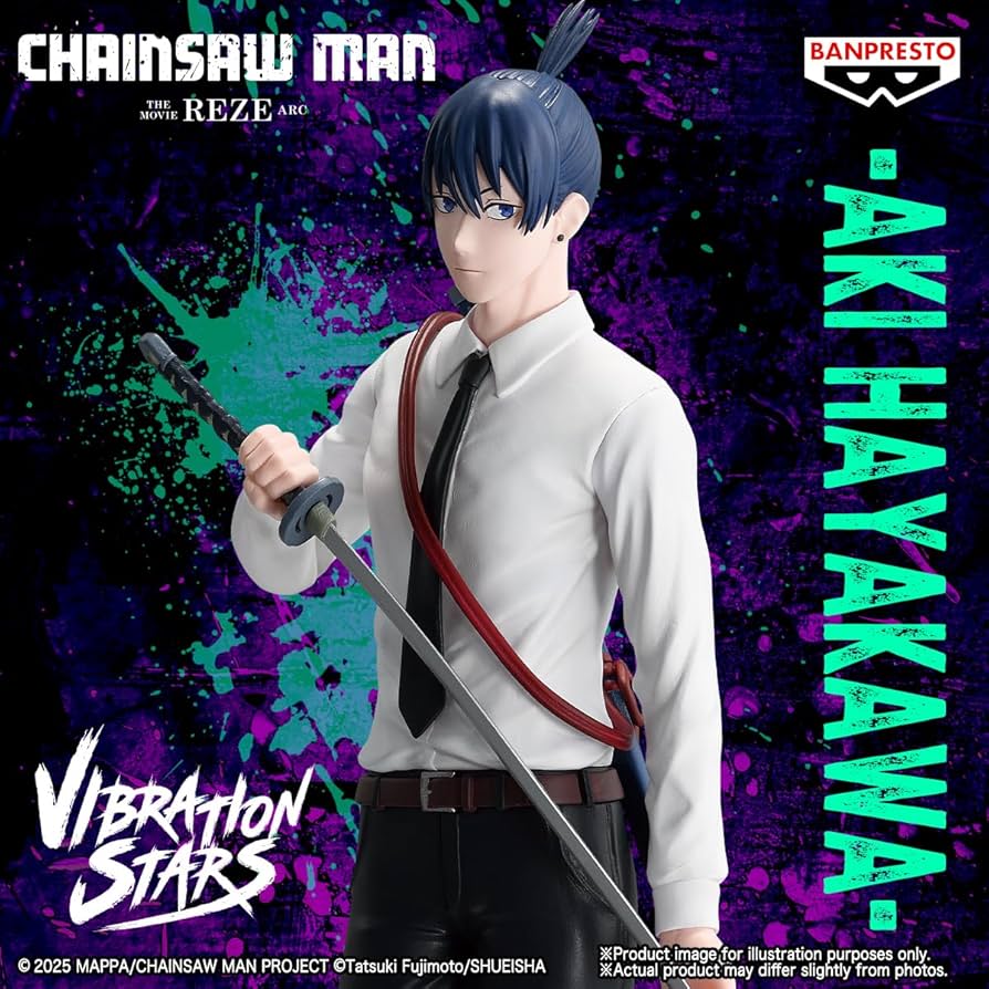 Banpresto - Chainsaw Man The Movie: Reze Arc - AKI Hayakawa Vibration Stars Figure
