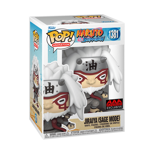 Naruto Shippuden Jiraya Sage Mode AAA Anime Exclusive Funko Pop