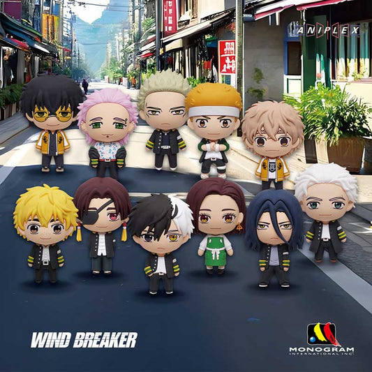 Monogram Wind Breaker 3D Foam Bag Clip, Series 1