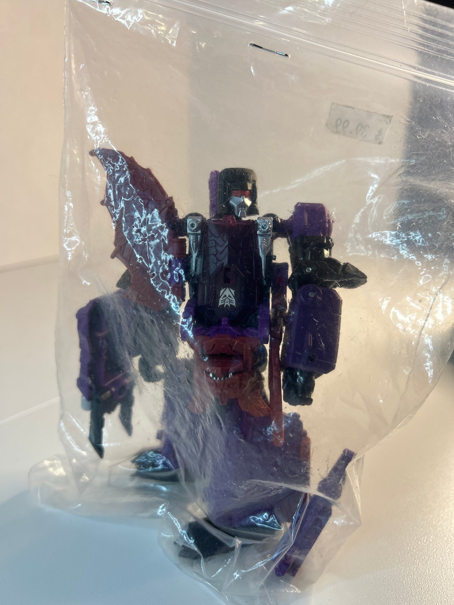 Transformers Evil Decepticon Headmaster Mindwipe Figure