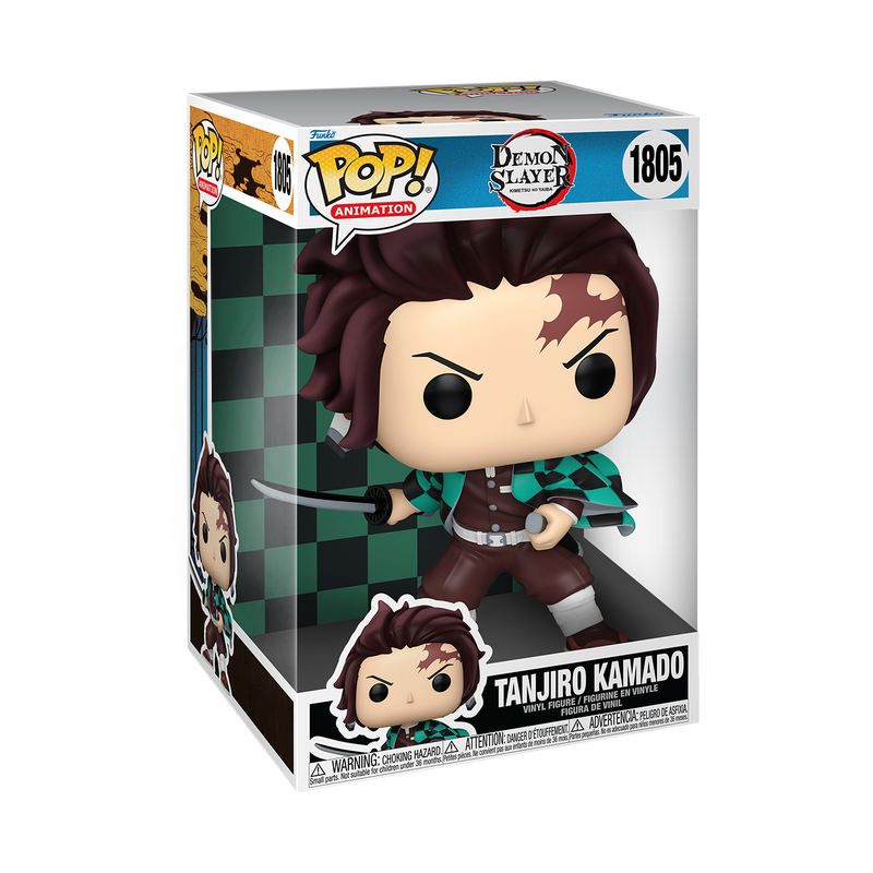 Demon Slayer Tanjiro Kamado Jumbo Funko Pop