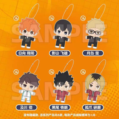 Haikyuu Finger Puppet Plush Charm Blind Box