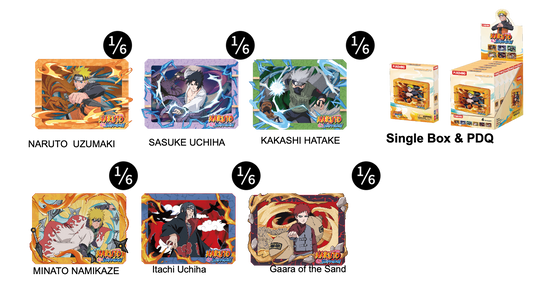 Puremind Naruto Shippuden Wooden Gallery Blind Boxes