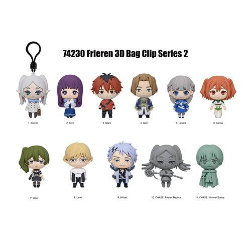 Monogram Frieren: Beyond Journeys End Series 2 3D Foam Bag Clip