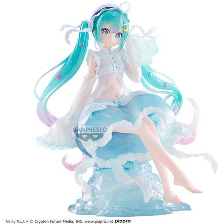 Hatsune Miku Evolve Clearluxe Jellyfish Figure