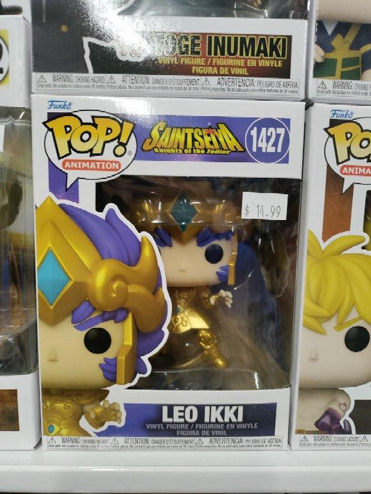 Saint Seiya Knights of the Zodiac Leo Ikki Funko Pop