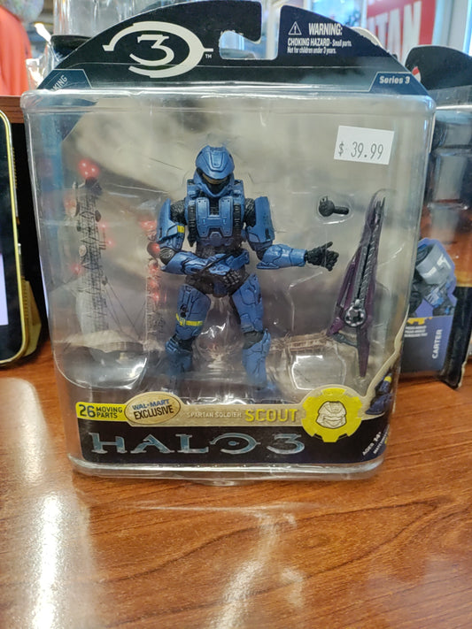 McFarlane Toys 2008 Halo 3 Scout New Sealed Walmart Exclusive