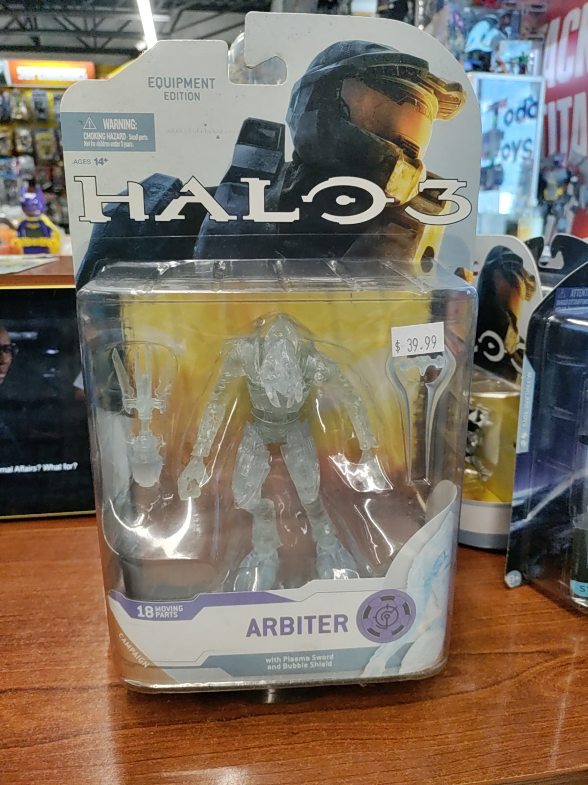 McFarlane Toys Halo 3 Arbiter Figure – Todd's Toys