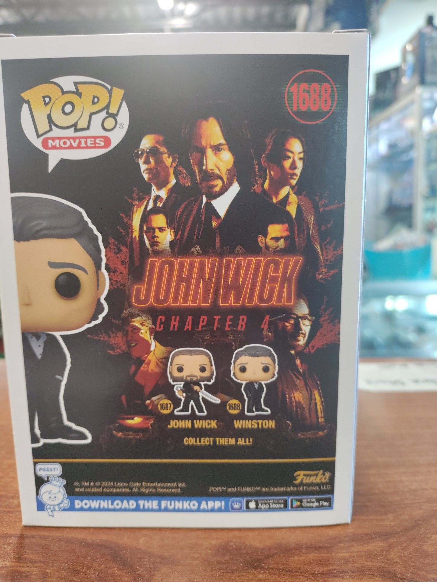 Funko Pop John Wick Chapter 4 Winston