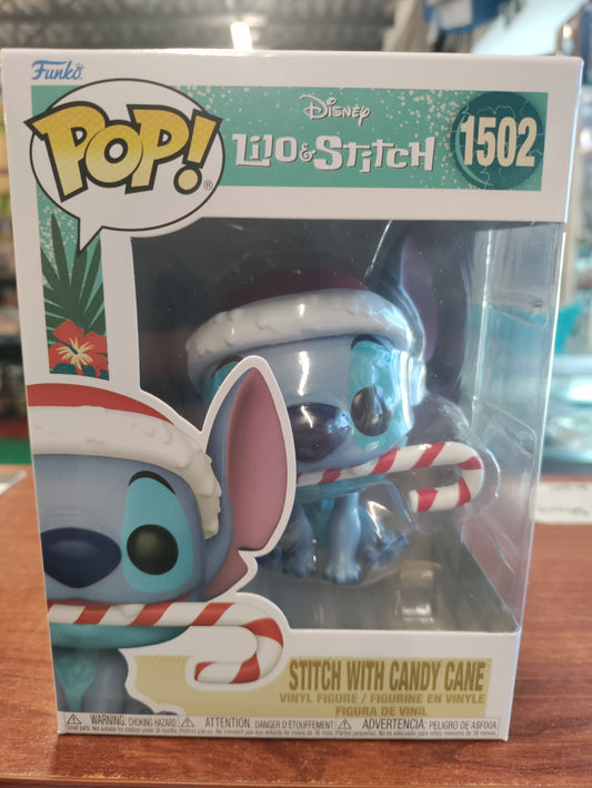 Funko Pop Lilo & Stitch: Stitch with Candy Cane