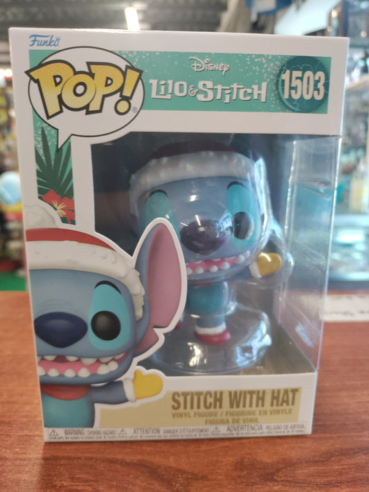 Funko Pop Lilo & Stitch: Stitch with Hat