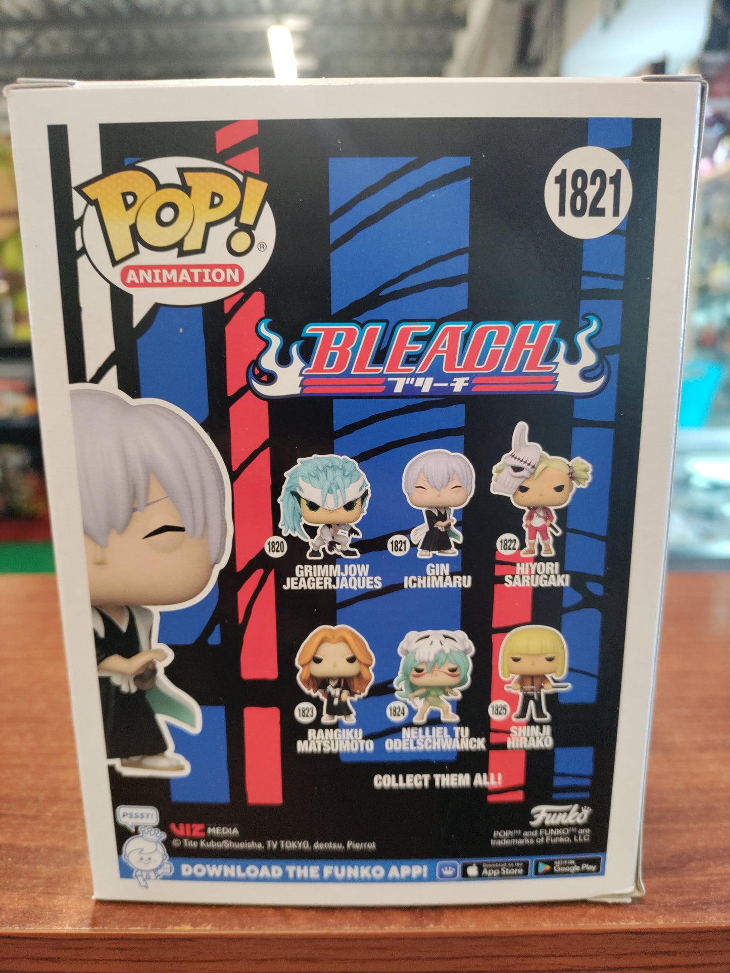 Funko Pop Bleach Gin Ichimaru